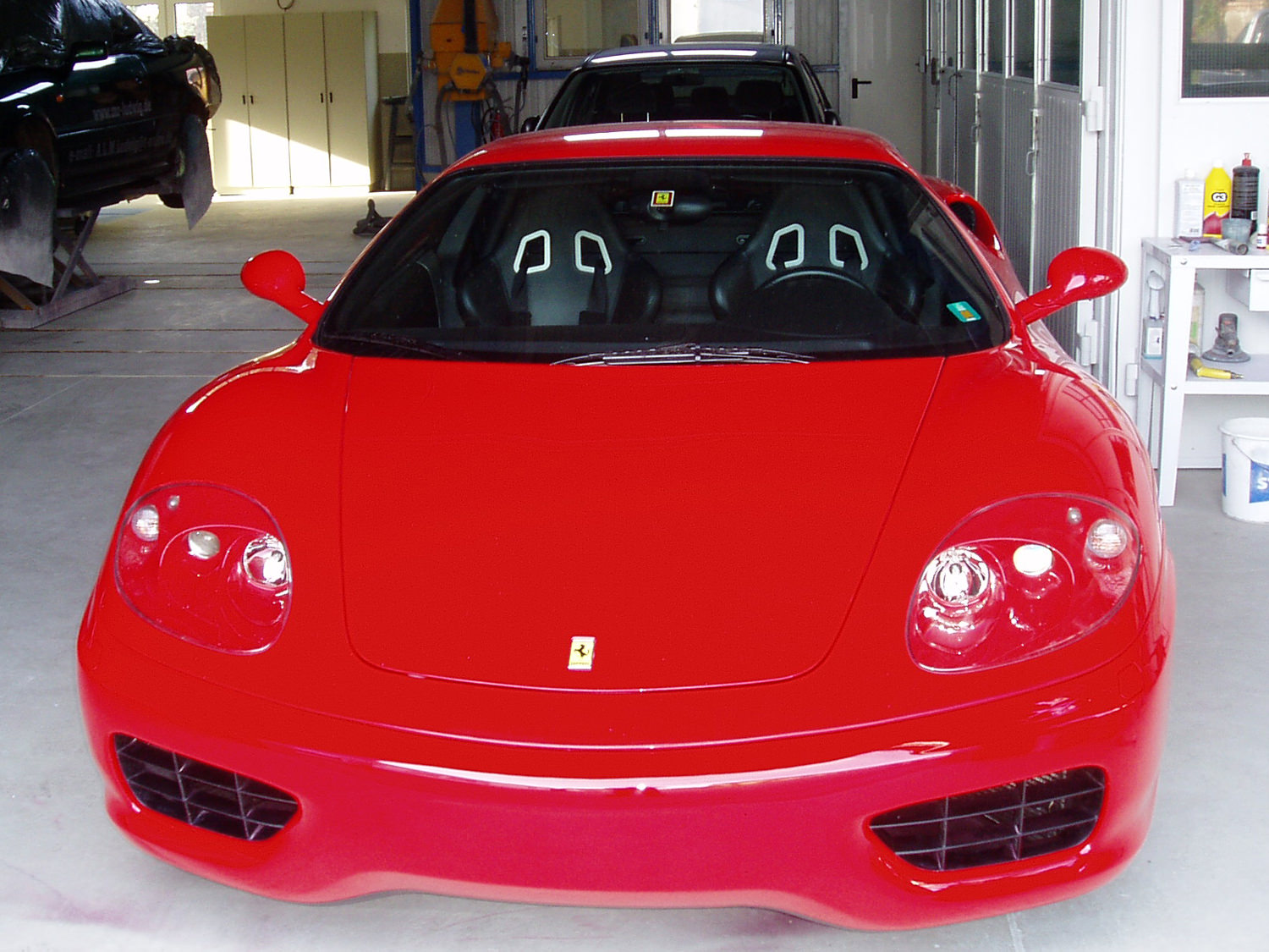 Lackierung-Ferrari